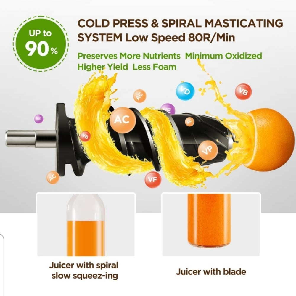 CHULUX Slow Masticating Juicer - Picture 3 of 6